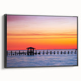 Black and white framed canvas of an Alabama landscape, featuring vintage poster art style, ideal for bedroom decor.
