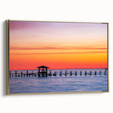 Framed canvas featuring a vintage-style Alabama landscape in muted gold and black tones, ideal for bedroom wall decor.