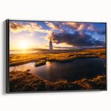 Black and white landscape art of Connecticut scenery on framed canvas, suitable for bedroom decor.