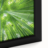 Extra large black wall art depicting a textured Maui scenery with vibrant colors on framed canvas.