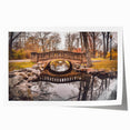 Extra large rolled print of New Jersey scenery with vibrant green and floral elements.