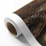 Art Deco style poster of Oklahoma scenery on rolled canvas, featuring soft pastel shades, ideal for nursery wall art.