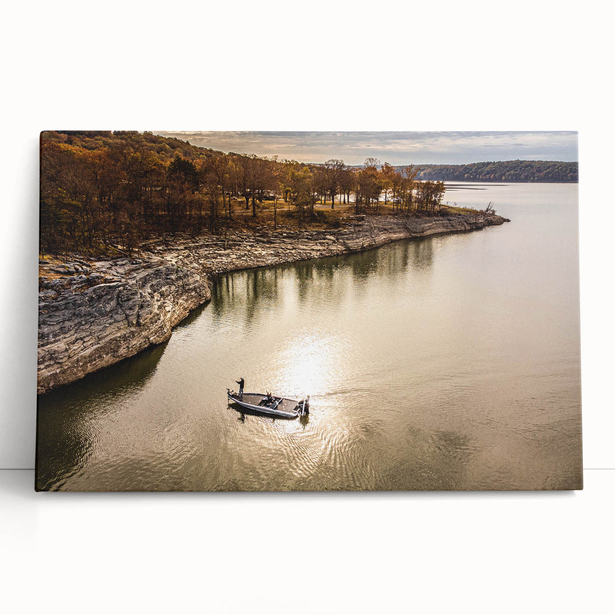 Black and white photo of Oklahoma scenery on stretched canvas, ideal for kitchen wall art or bedroom ambiance.