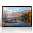 Large abstract wall art featuring a Vermont landscape in muted earth tones on a framed acrylic print.