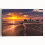 Black and white large art print of Seattle skyline on stretched canvas, suitable for kitchen wall art.