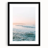 Extra large abstract art print featuring vibrant, textured colors on a black framed canvas, ideal for living room decor.