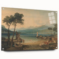 Classic Romantic Paintings: Lake Geneva and Mont Blanc
