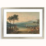 Classic Romantic Paintings: Lake Geneva and Mont Blanc