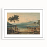 Classic Romantic Paintings: Lake Geneva and Mont Blanc