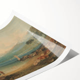 Classic Romantic Paintings: Lake Geneva and Mont Blanc