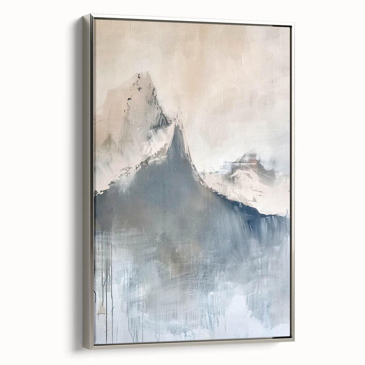 Framed and Canvas Dining Room Art - Serene Mountain Landscape