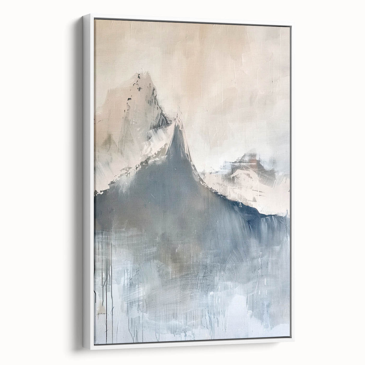 Framed and Canvas Dining Room Art - Serene Mountain Landscape