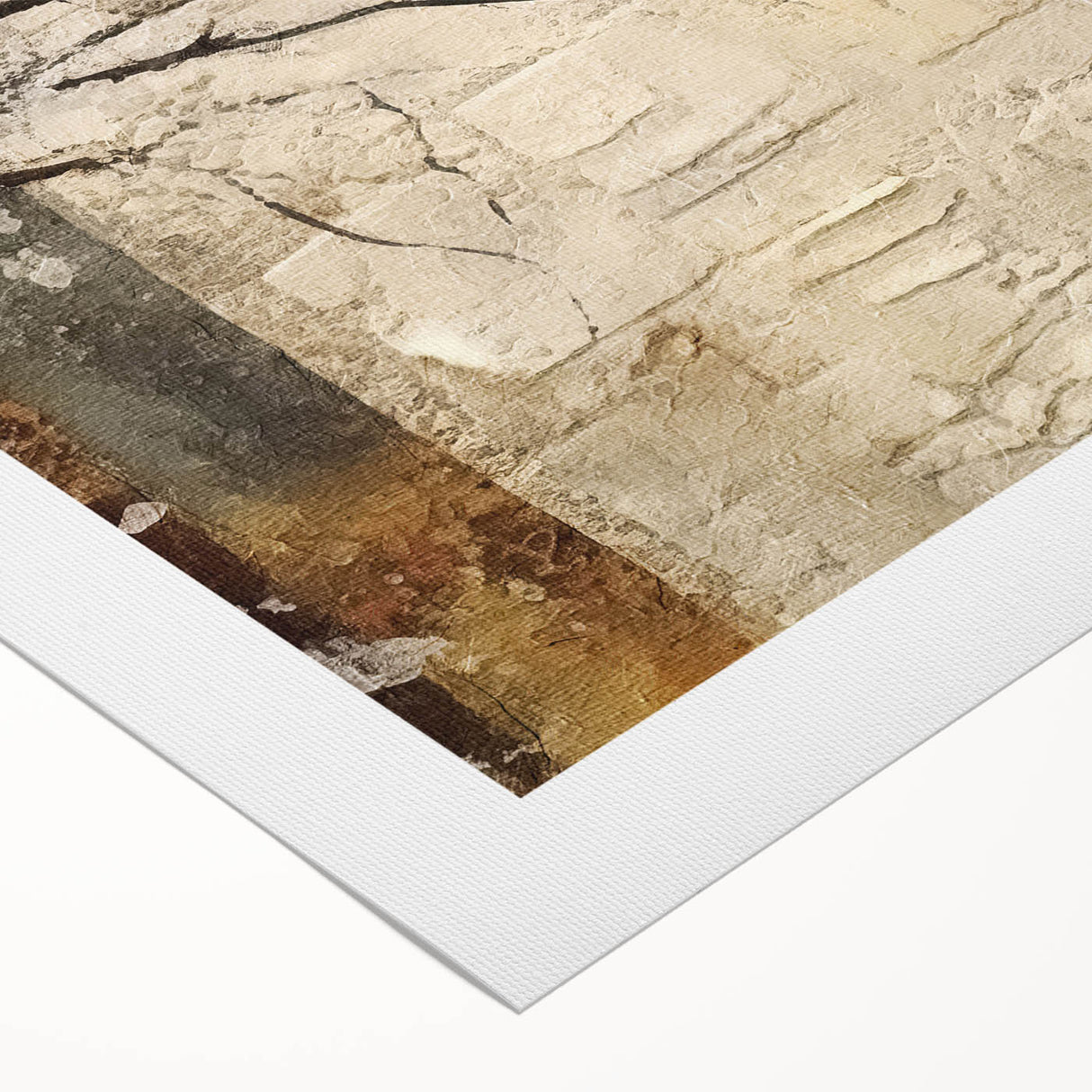 Minimalist Bird Living Room Wall Art - Modern Canvas Print
