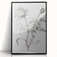 Framed acrylic artwork showcasing abstract floral designs in vibrant colors, set against a sleek black frame, ideal for modern home decor.