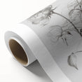 Abstract floral design on rolled canvas, showcasing vibrant colors and intricate patterns, ideal for modern home decor. Packaged securely in a sturdy tube for delivery.