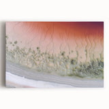 Abstract landscape canvas print showcasing vibrant colors and flowing shapes, perfect for modern home decor. Ideal for adding a contemporary touch to any living space.
