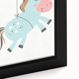 Whimsical Unicorn Wall Art - Girls Room & Nursery Decor