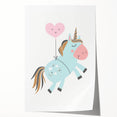 Whimsical Unicorn Wall Art - Girls Room & Nursery Decor