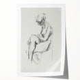 Abstract figurative art print showcasing vibrant colors and dynamic shapes, rolled in a protective tube, ideal for modern home decor. Perfect for adding a contemporary touch to any space.