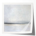 Abstract landscape art print showcasing vibrant colors and dynamic textures, ideal for modern home decor. The glossy finish enhances its visual appeal, perfect for adding a contemporary touch to any space.