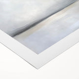 Abstract landscape rolled canvas art showcasing vibrant colors and dynamic shapes, perfect for modern home decor. Packaged securely in a cardboard tube for safe delivery.