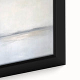 Close-up of abstract landscape framed canvas art showcasing vibrant colors and intricate textures, perfect for modern home decor and artistic interior design.