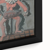 Expressionist Art - Unique Abstract Expressionism Pierrot Wall Decor