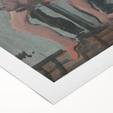 Expressionist Art - Unique Abstract Expressionism Pierrot Wall Decor