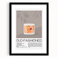 Extra large abstract art print with vibrant, colorful textures on a black framed canvas, ideal for living room decor.