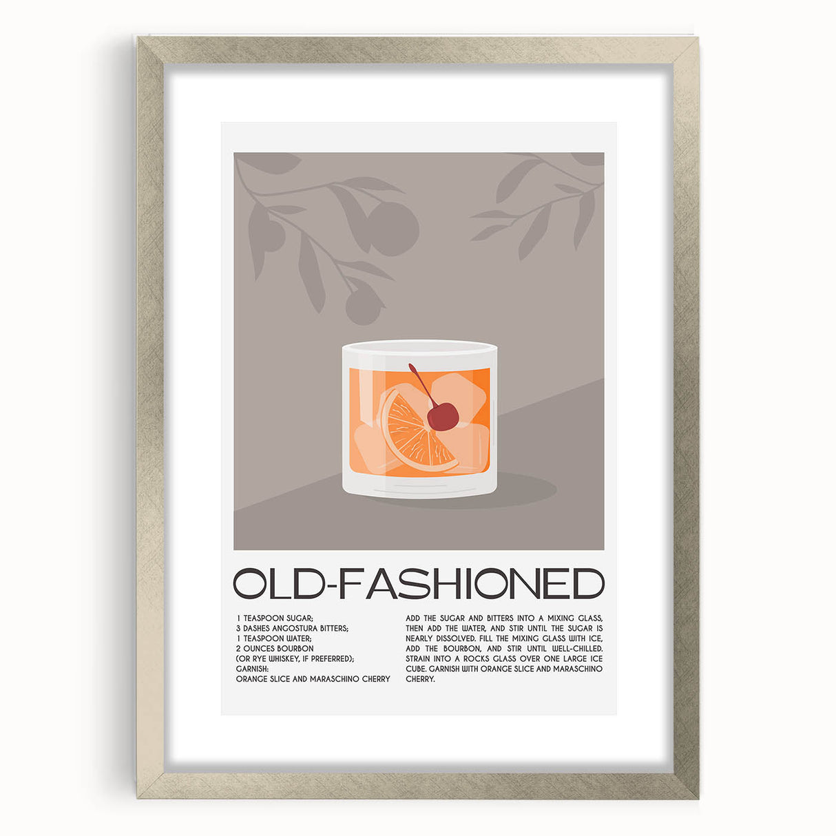 Textured abstract art print in silver frame, featuring swirling gray and white patterns, ideal for bedroom wall decor.
