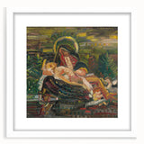 Expressionist Art - Pietà Abstract Expressionism Wall Art for Sale