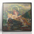 Expressionist Art - Pietà Abstract Expressionism Wall Art for Sale