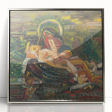 Expressionist Art - Pietà Abstract Expressionism Wall Art for Sale