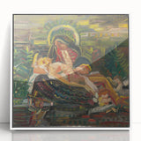 Expressionist Art - Pietà Abstract Expressionism Wall Art for Sale
