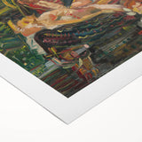 Expressionist Art - Pietà Abstract Expressionism Wall Art for Sale