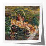 Expressionist Art - Pietà Abstract Expressionism Wall Art for Sale