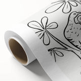 Expressionist Art - Pigeon on Chestnut Tree Abstract Wall Art