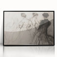 Framed abstract figurative art piece featuring bold colors and dynamic shapes, crafted with acrylic material, displayed from a front view against a neutral background. This artwork adds a modern touch to any interior decor.