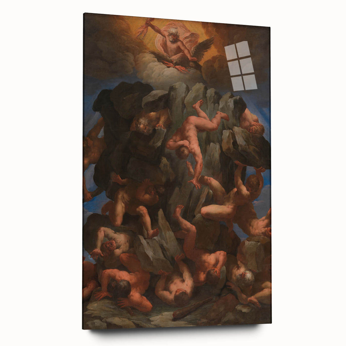 Baroque and Rococo Wall Art - The Fall of the Titans - Classic Print