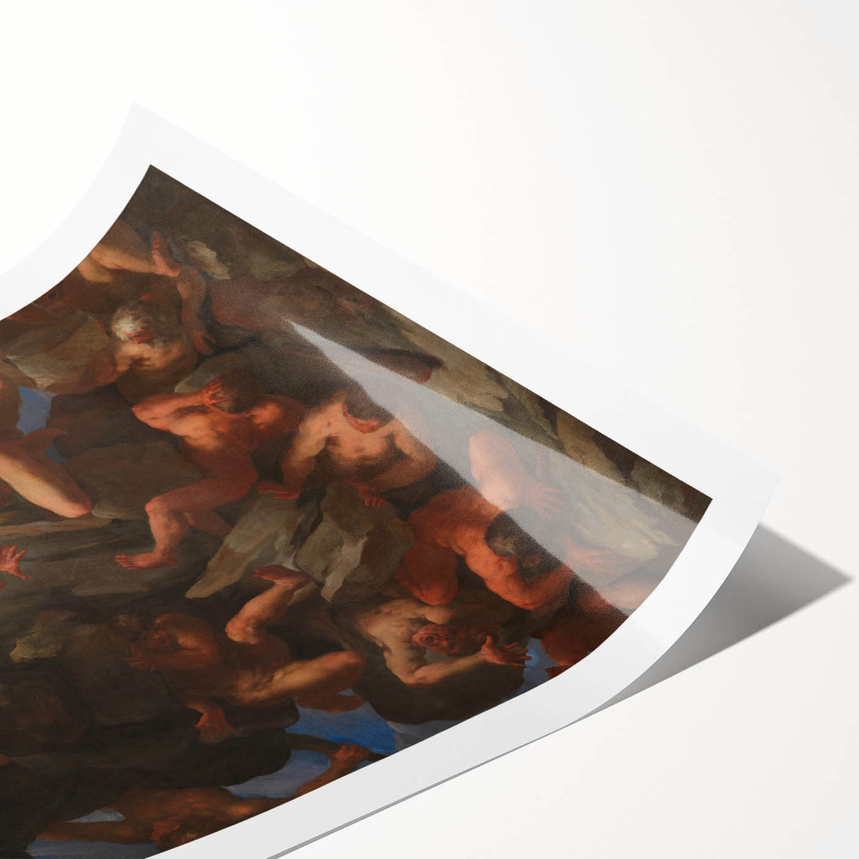 Baroque and Rococo Wall Art - The Fall of the Titans - Classic Print