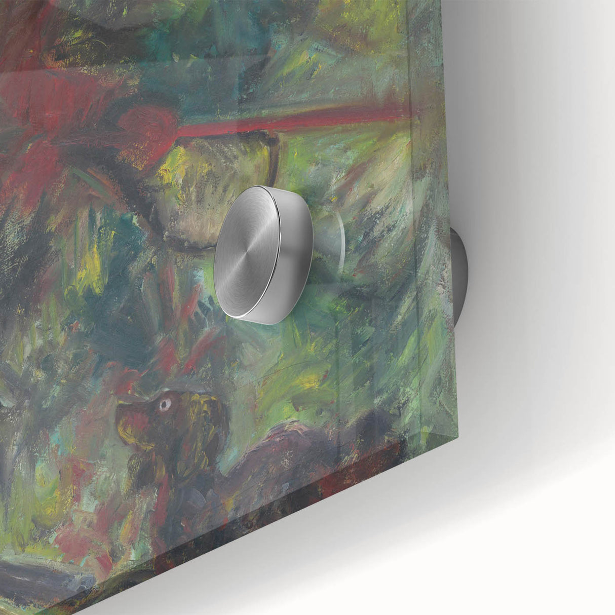 Expressionist Art - Poachers Abstract Expressionism Wildlife Wall Art