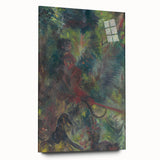 Expressionist Art - Poachers Abstract Expressionism Wildlife Wall Art
