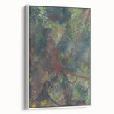 Expressionist Art - Poachers Abstract Expressionism Wildlife Wall Art