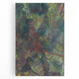 Expressionist Art - Poachers Abstract Expressionism Wildlife Wall Art