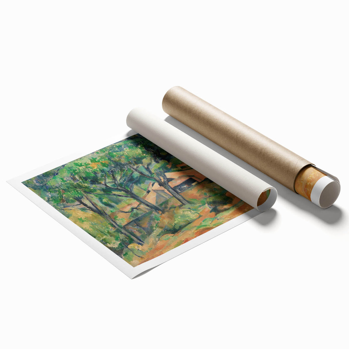 Impressionist Landscape Wall Art - House in Provence by Cézanne Print