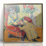 Expressionist Art - Portrait of Dodo Abstract Expressionism Wall Art