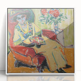 Expressionist Art - Portrait of Dodo Abstract Expressionism Wall Art