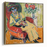 Expressionist Art - Portrait of Dodo Abstract Expressionism Wall Art