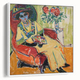 Expressionist Art - Portrait of Dodo Abstract Expressionism Wall Art