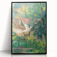 Impressionist Landscape Wall Art - Cézanne's House of Père Lacroix Print